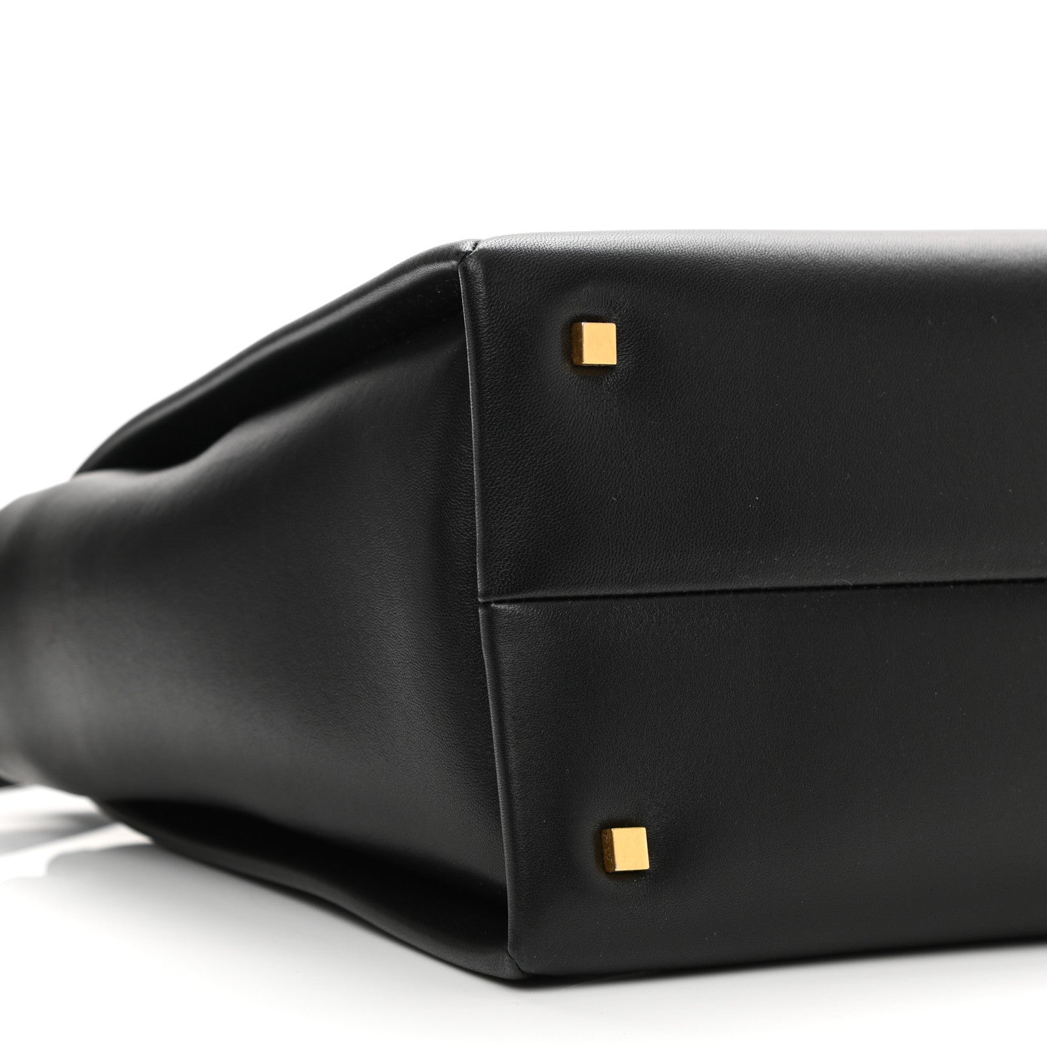 Valentino Garavani Nappa Medium One Stud Handbag Black 8 of 9