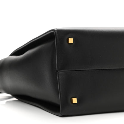 Valentino Garavani Nappa Medium One Stud Handbag Black 8 of 9