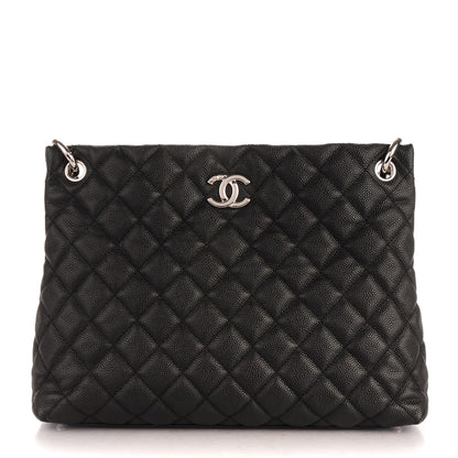 Chanel Caviar Quilted Easy Zip Tote Black 1 of 12