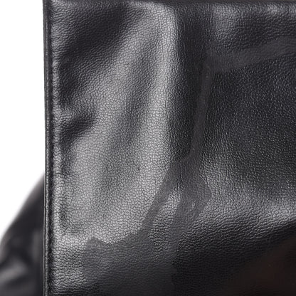 Chanel Lambskin Shopping Tote Black 21 of 21