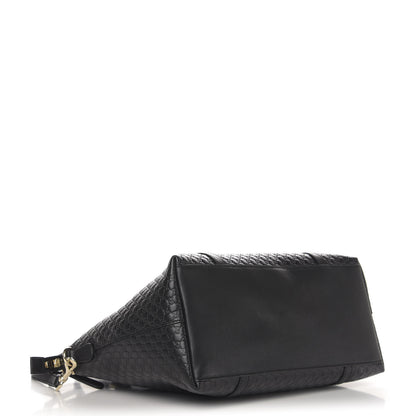 Gucci Soft Microguccissima Dome Satchel Black 4 of 11