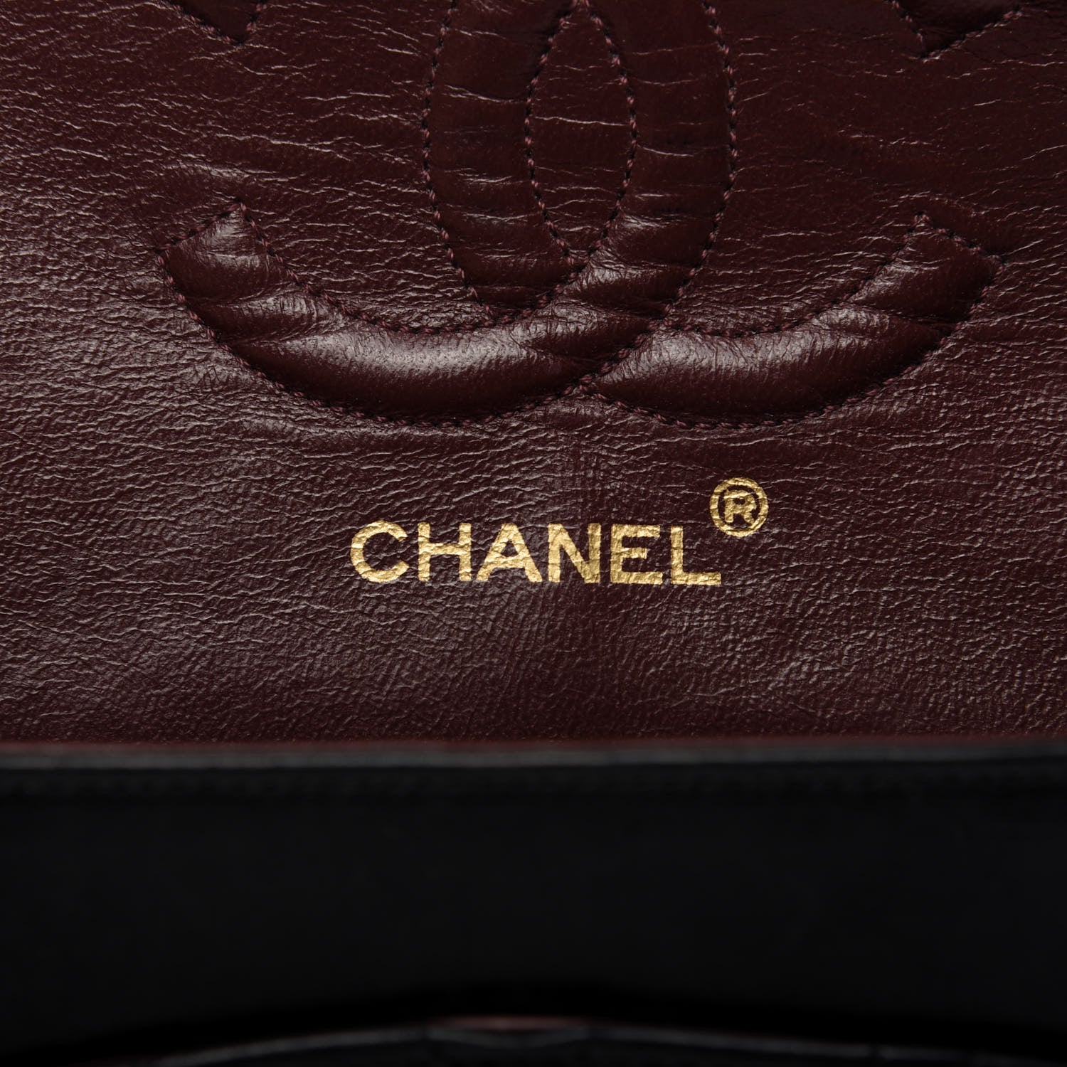 Chanel Lambskin Quilted Medium Double Flap Black 8 of 10