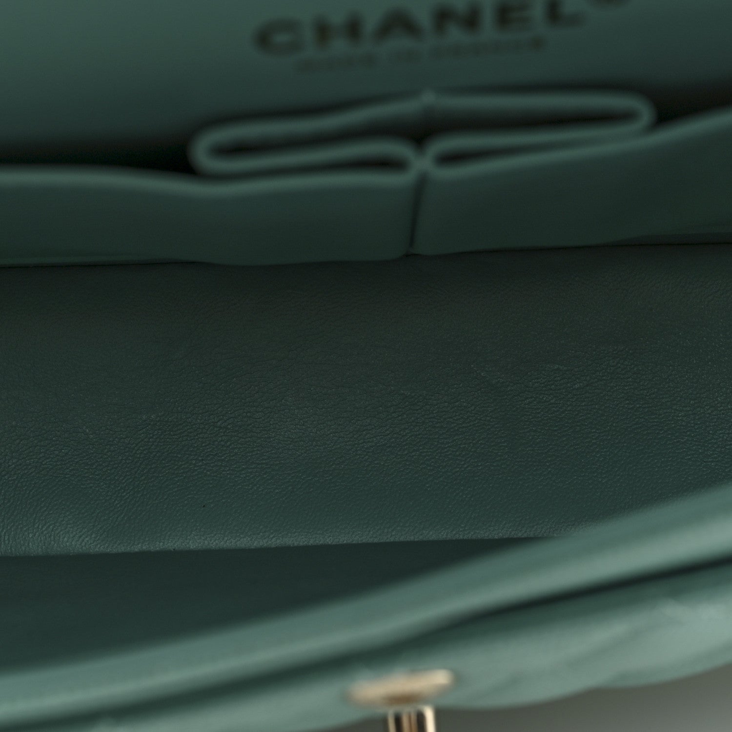 Chanel Caviar Quilted Small Double Flap Light Blue 5 of 10