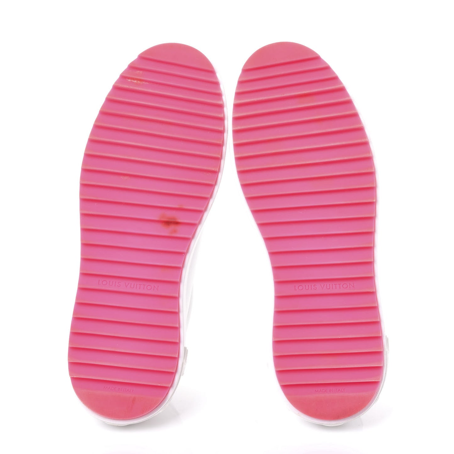 Monogram Time Out Sneakers 36 White Rose