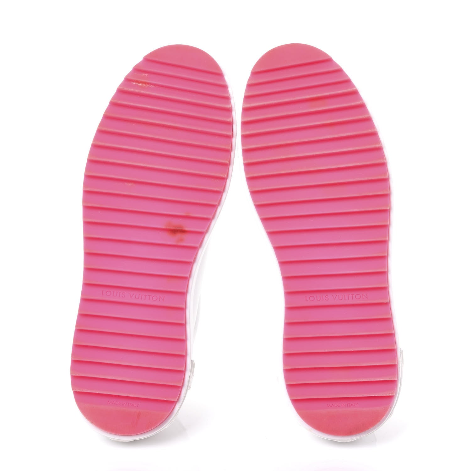 Louis Vuitton Monogram Time Out Sneakers 36 White Rose 5 of 8