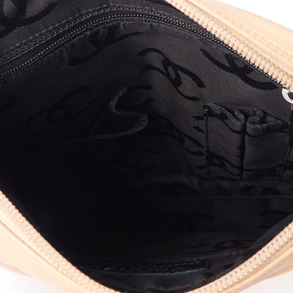 Chanel Calfskin Quilted Medium Cambon Messenger Beige Black 6 of 8