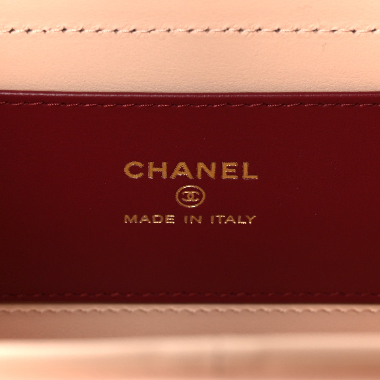 Chanel Shiny Caviar Preppy Coco Long Vanity With Strap Light Pink 6 of 12