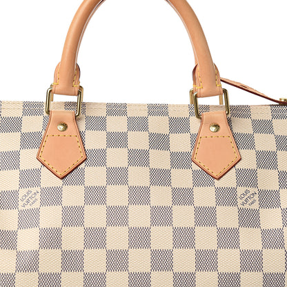 Louis Vuitton Damier Azur Speedy 30 9 of 9