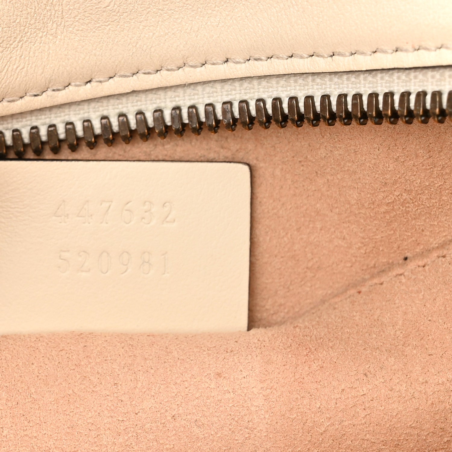 Gucci Calfskin Matelasse Small GG Marmont Chain Shoulder Bag White 7 of 15