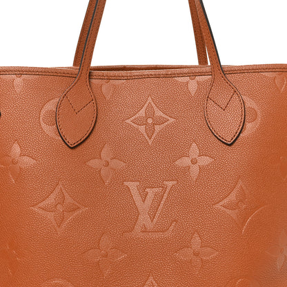 Louis Vuitton Empreinte Monogram Giant Neverfull MM Cognac 8 of 10
