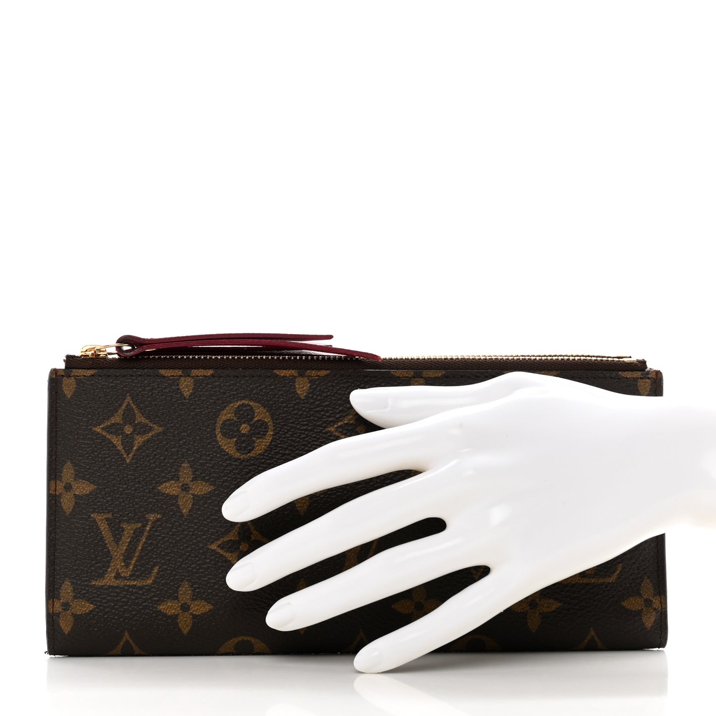 Monogram Adele Wallet Fuchsia