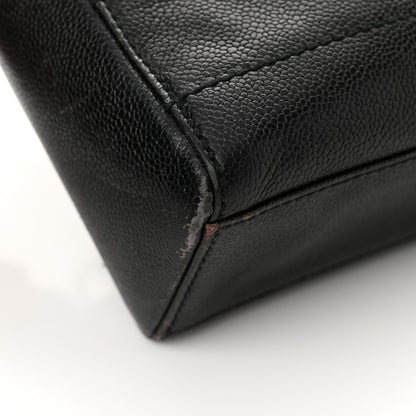Chanel Caviar Stitched Chocolate Bar Shopping Black 21 of 21