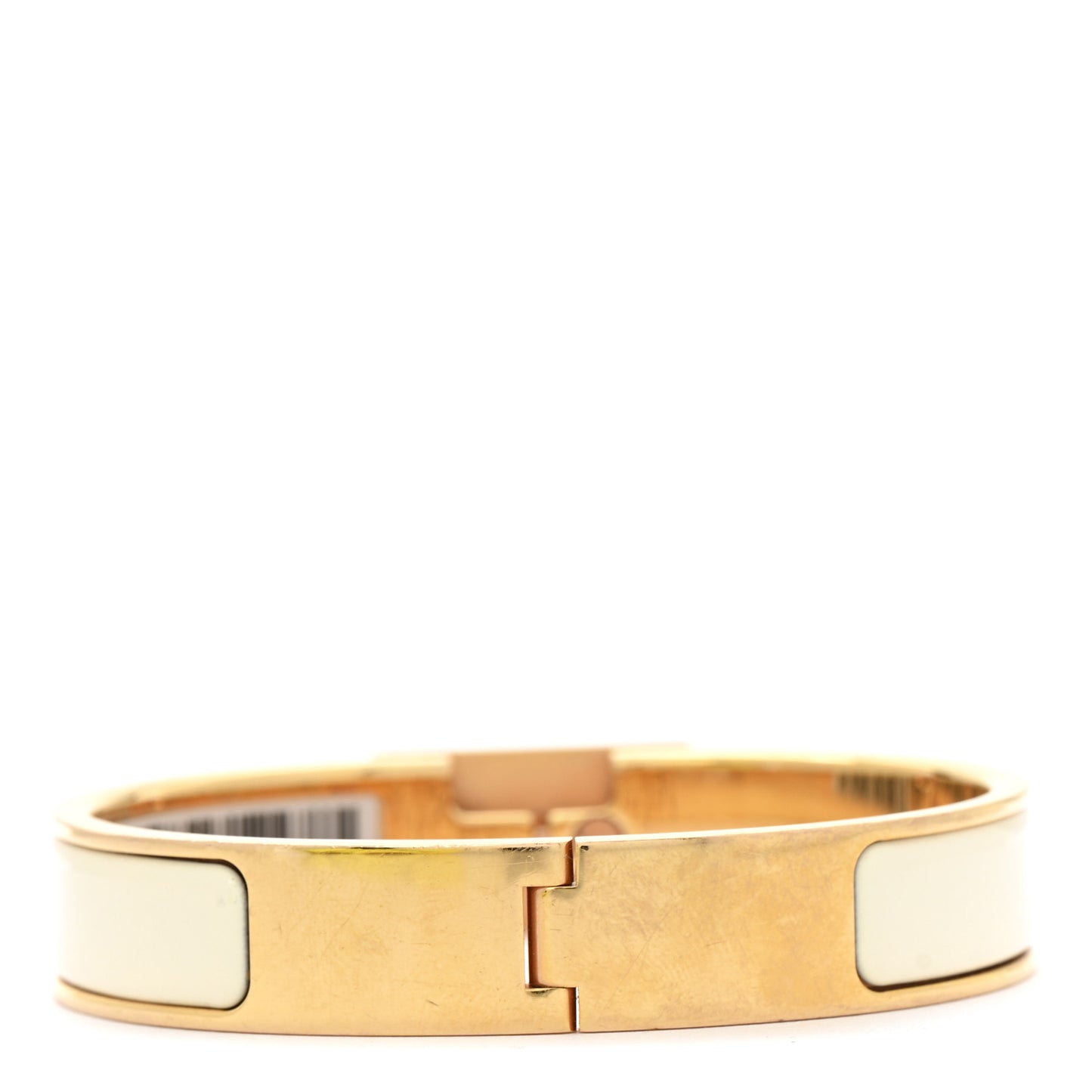 Enamel Clic Anneau Bracelet PM Craie