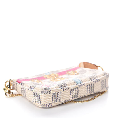 Louis Vuitton Damier Azur Summer Trunks Newport Beach Mini Pochette Accessories 4 of 8
