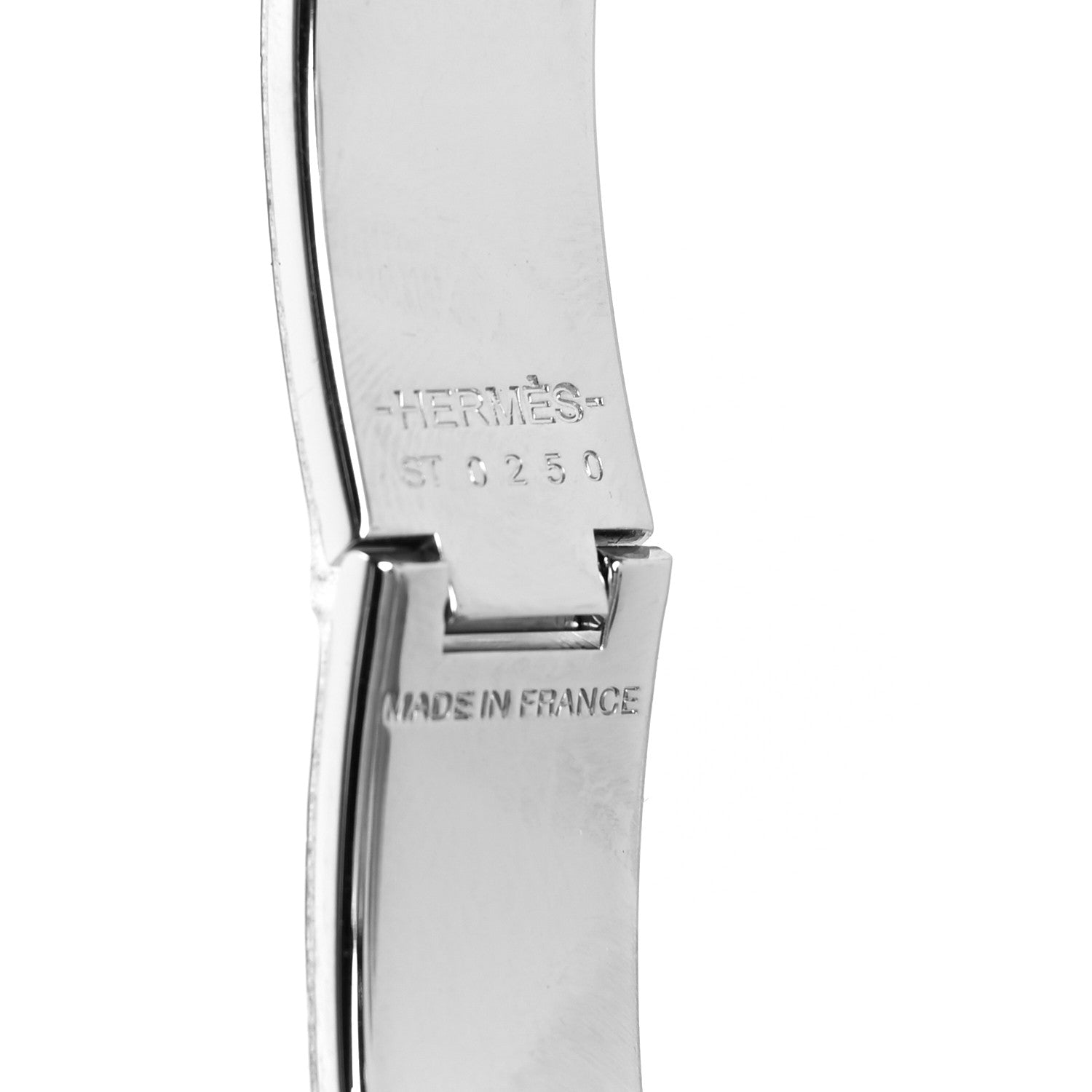 Hermes Enamel Narrow Clic Clac H Bracelet PM Rose Candeur 5 of 5