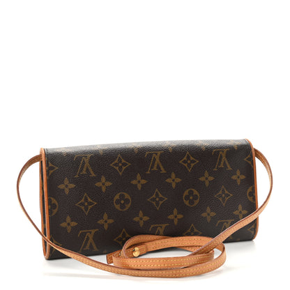 Louis Vuitton Monogram Pochette Twin GM 3 of 11