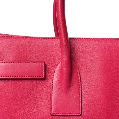 Saint Laurent Calfskin Small Sac De Jour Lipstick Pink 17 of 19