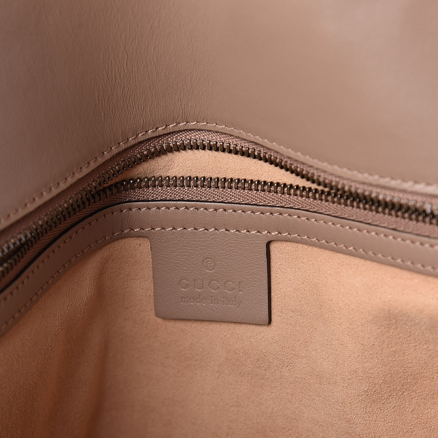 Gucci Calfskin Matelasse Large GG Marmont Shoulder Bag Porcelain Rose 6 of 10