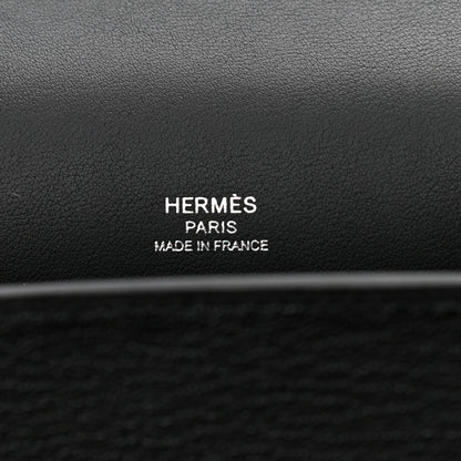 Hermes Chevre Mysore Geta Black 6 of 10