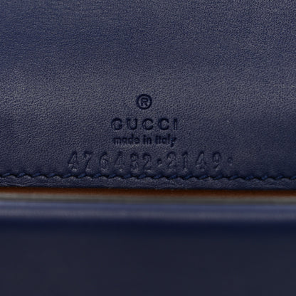 Gucci Velvet Super Mini Dionysus Shoulder Bag Cobalt 6 of 11