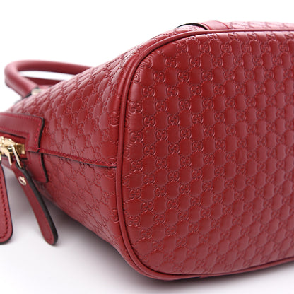 Gucci Microguccissima Medium Dome Bag Red 8 of 10