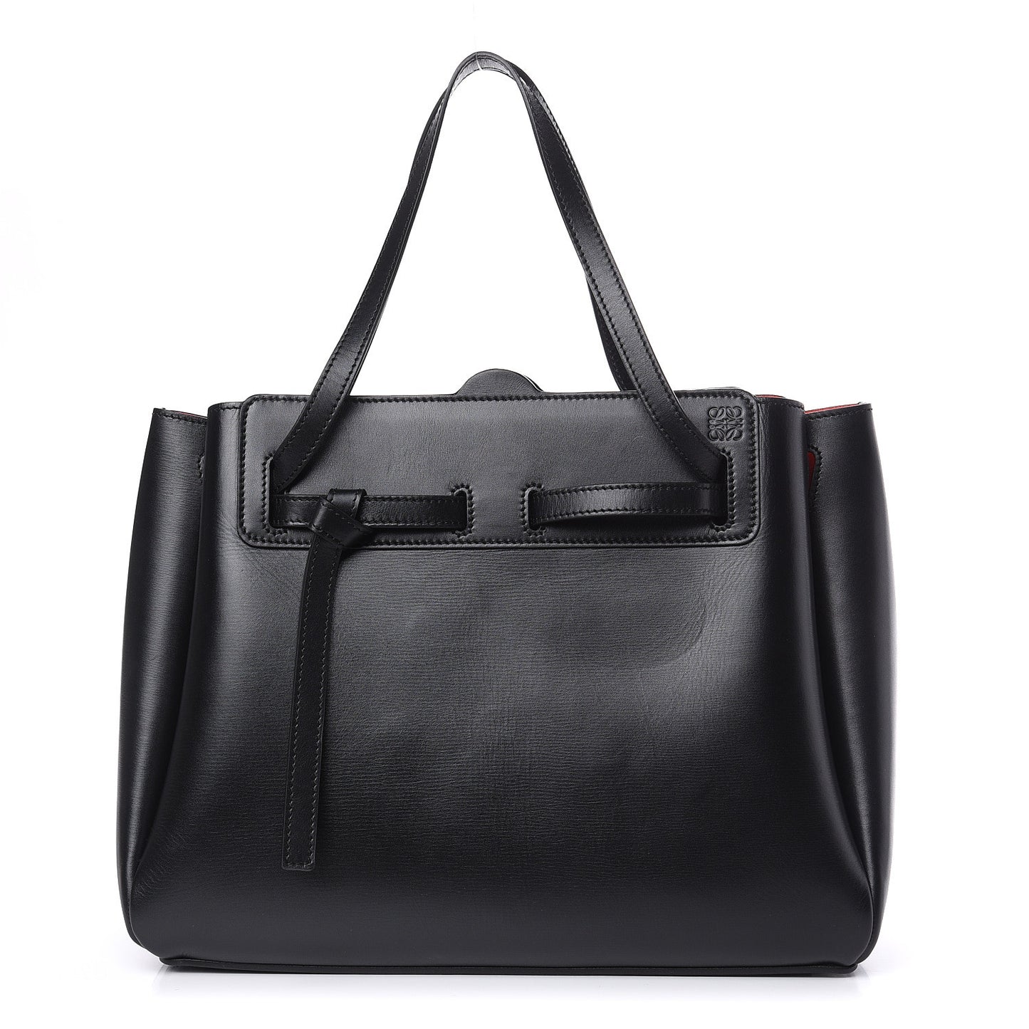 Boxcalf Lazo Tote Black