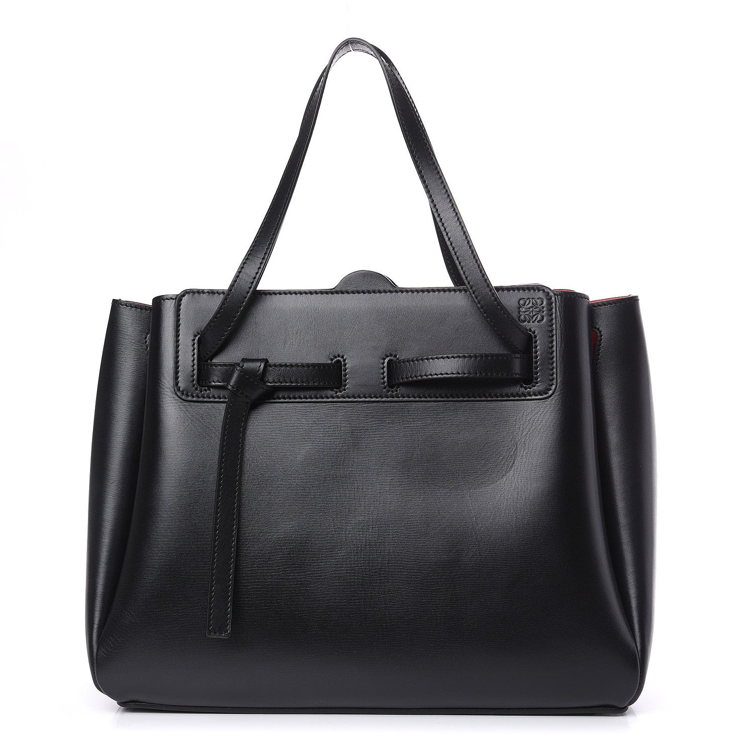 Loewe Boxcalf Lazo Tote Black 1 of 12