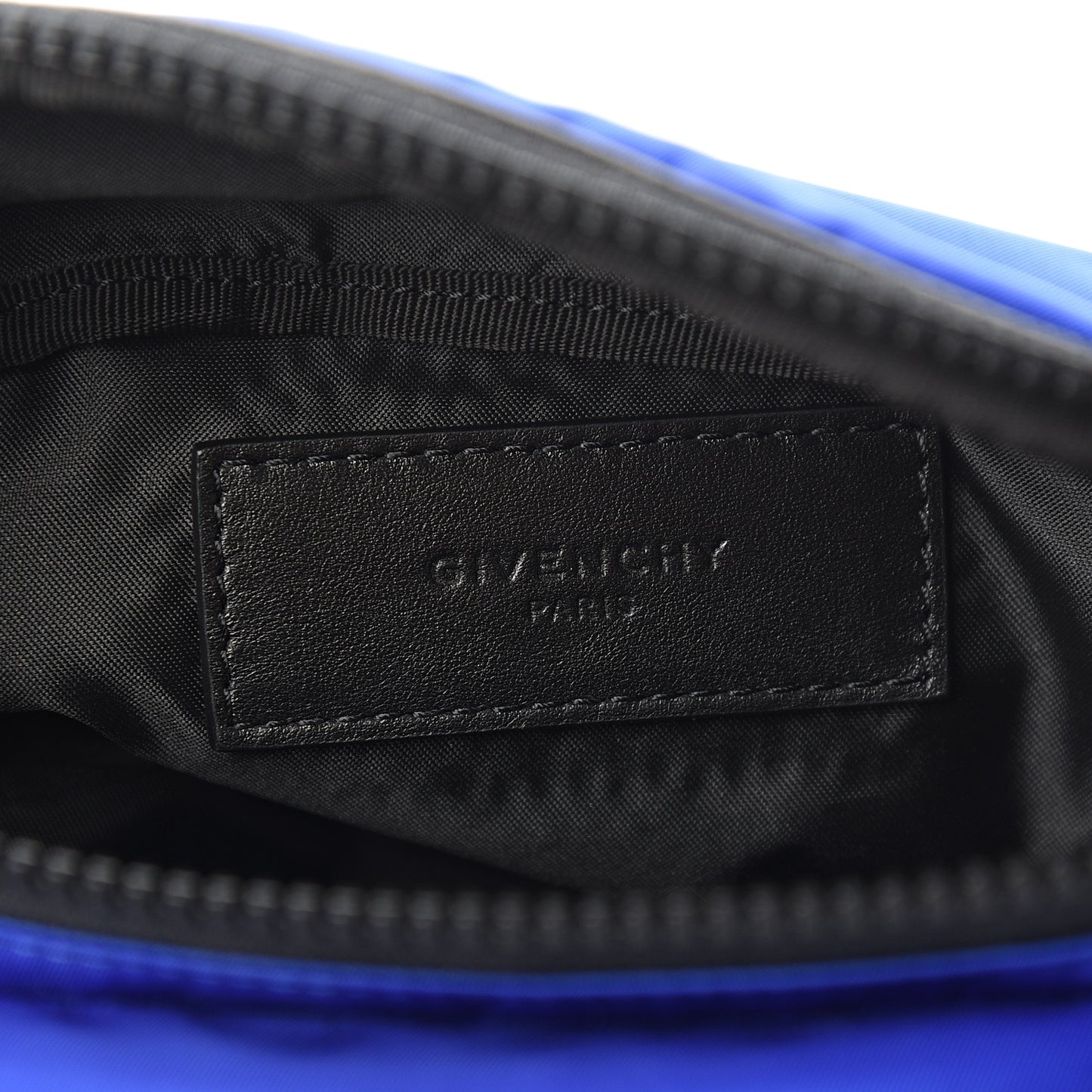 Nylon Logo Belt Bag Blue
