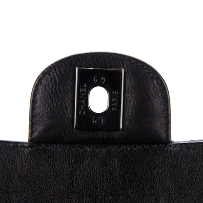 Chanel Calfskin Quilted Mini Square Flap So Black 6 of 8