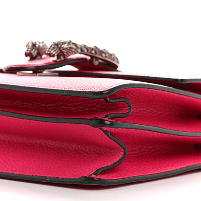 Gucci Dollar Calfskin Crystal Web Medium Dionysus Bamboo Top Handle Bag Box Pink Black Diamond 10 of 12
