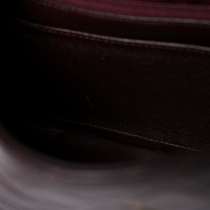 Chanel Lambskin Quilted Medium Single Flap Burgundy 11 of 16