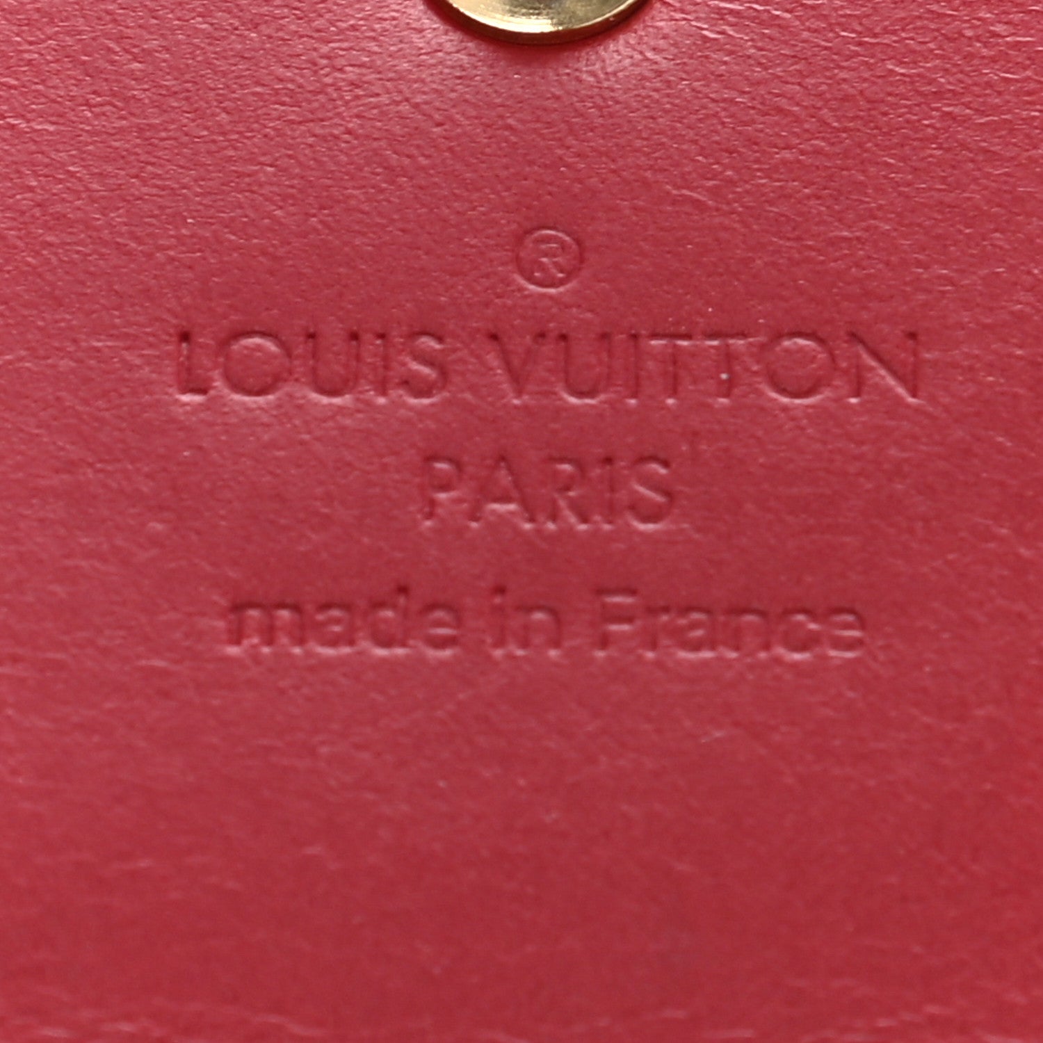 Louis Vuitton Vernis Porte Tresor International Wallet Pomme D'Amour 9 of 9