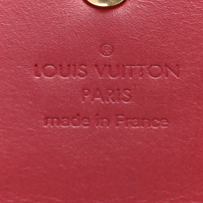 Louis Vuitton Vernis Porte Tresor International Wallet Pomme D'Amour 9 of 9