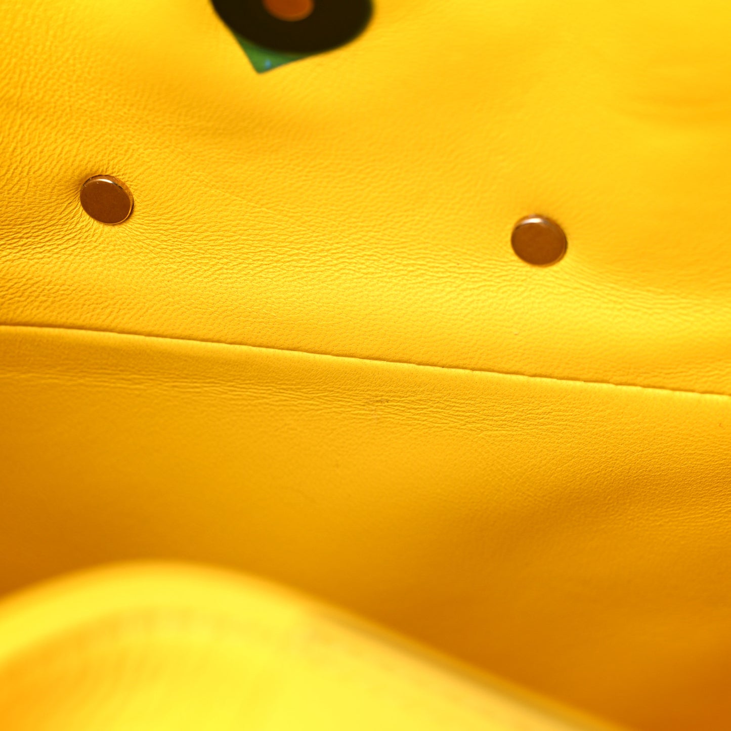 Nappa Stud Sign Hobo Bright Lemon