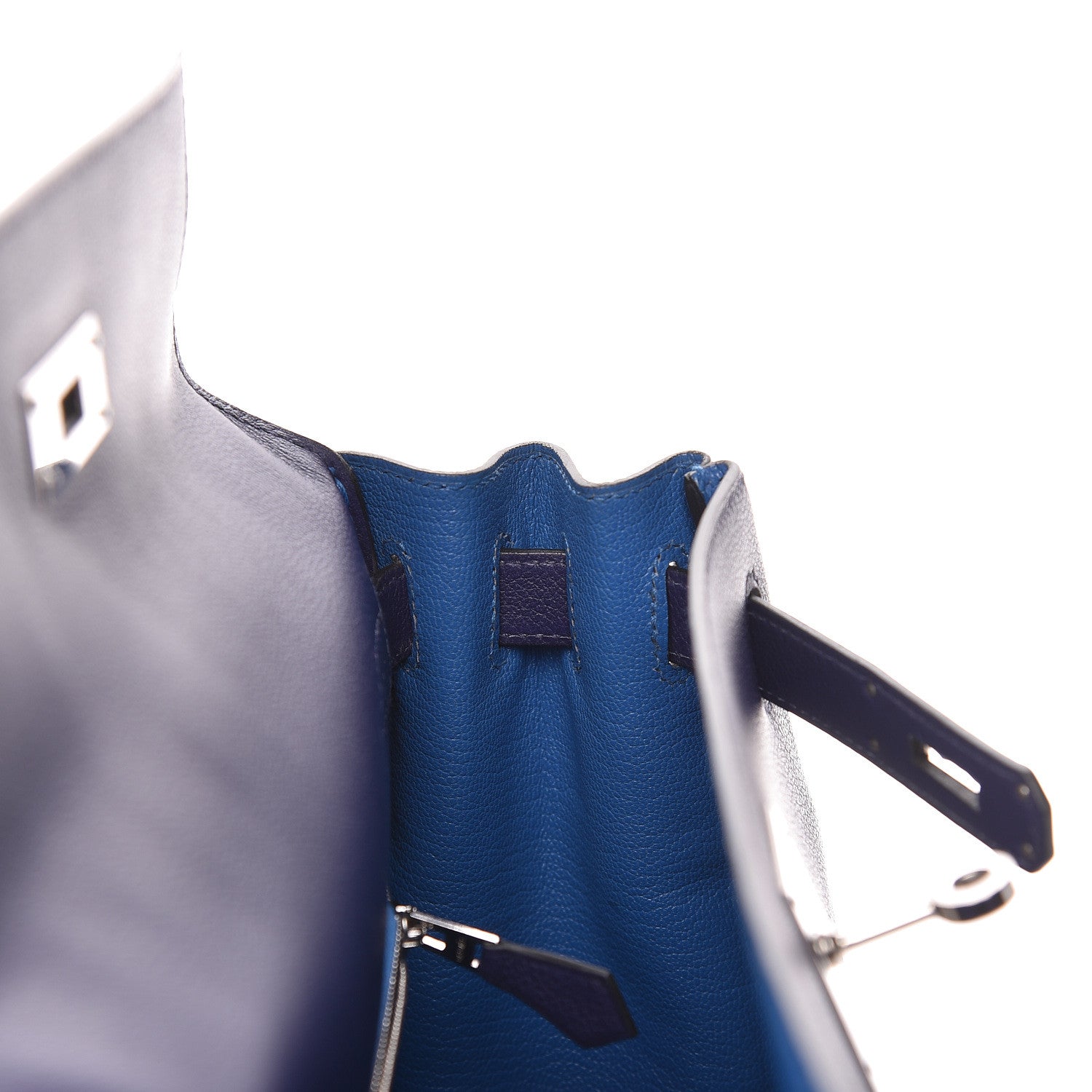 Hermes Evercolor Verso Kelly Retourne 28 Bleu Encre Bleu Zellige 21 of 41
