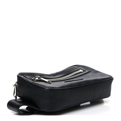 Gucci Soft GG Supreme Monogram Web Belt Bag Black Grey 4 of 11