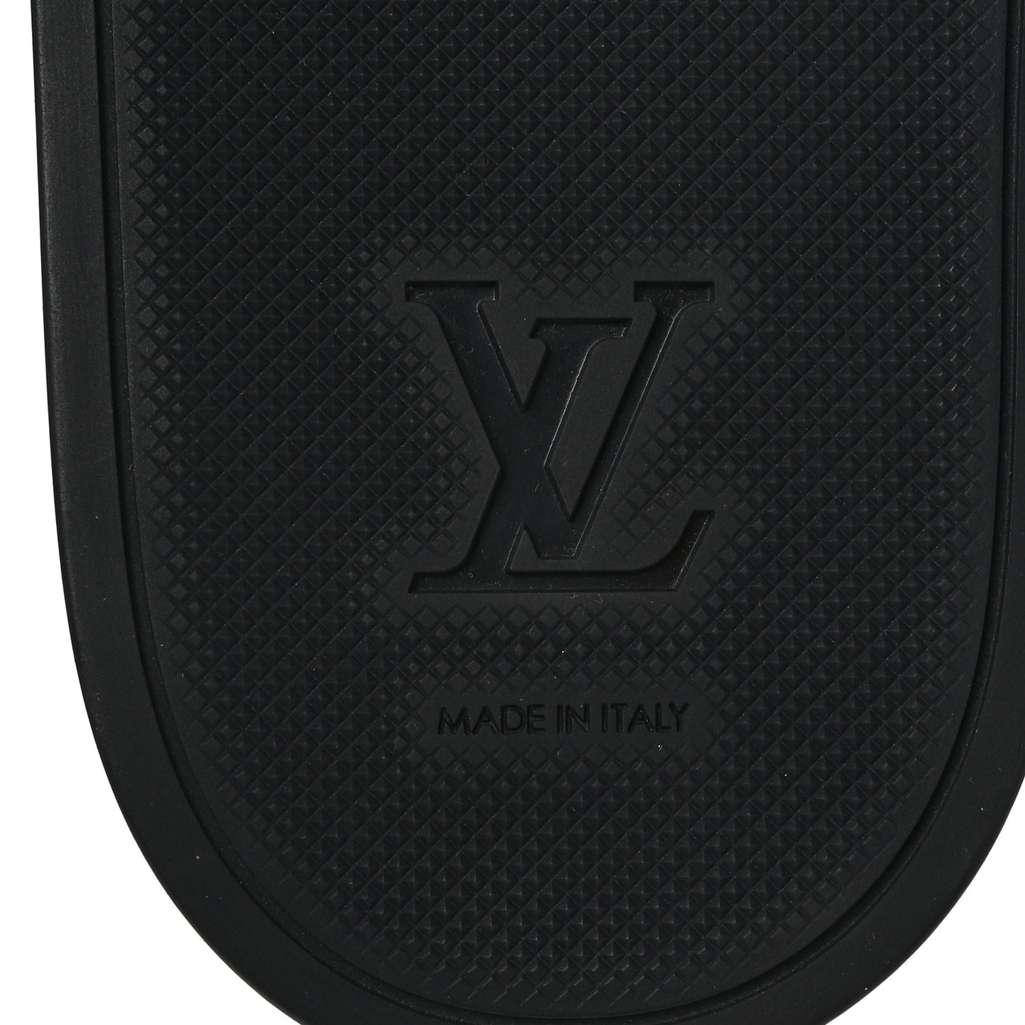 Rubber Monogram Mens Waterfront Mules 10 Macassar