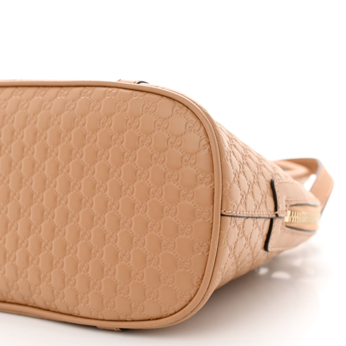 Soft Microguccissima Mini Dome Bag Camelia