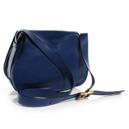 Chloe Calfskin Medium Marcie Round Crossbody Bag Royal Navy 3 of 10
