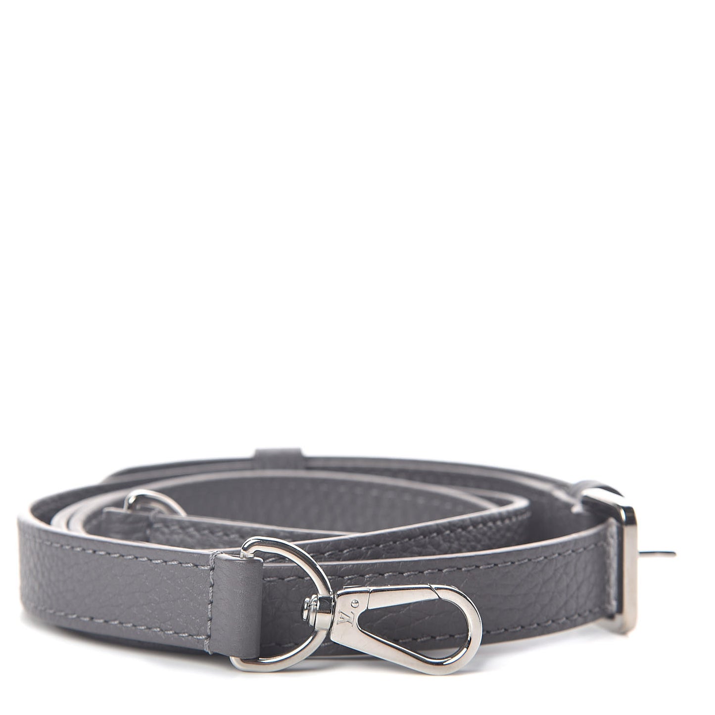 Taurillon Capucines Adjustable Shoulder Strap Gris
