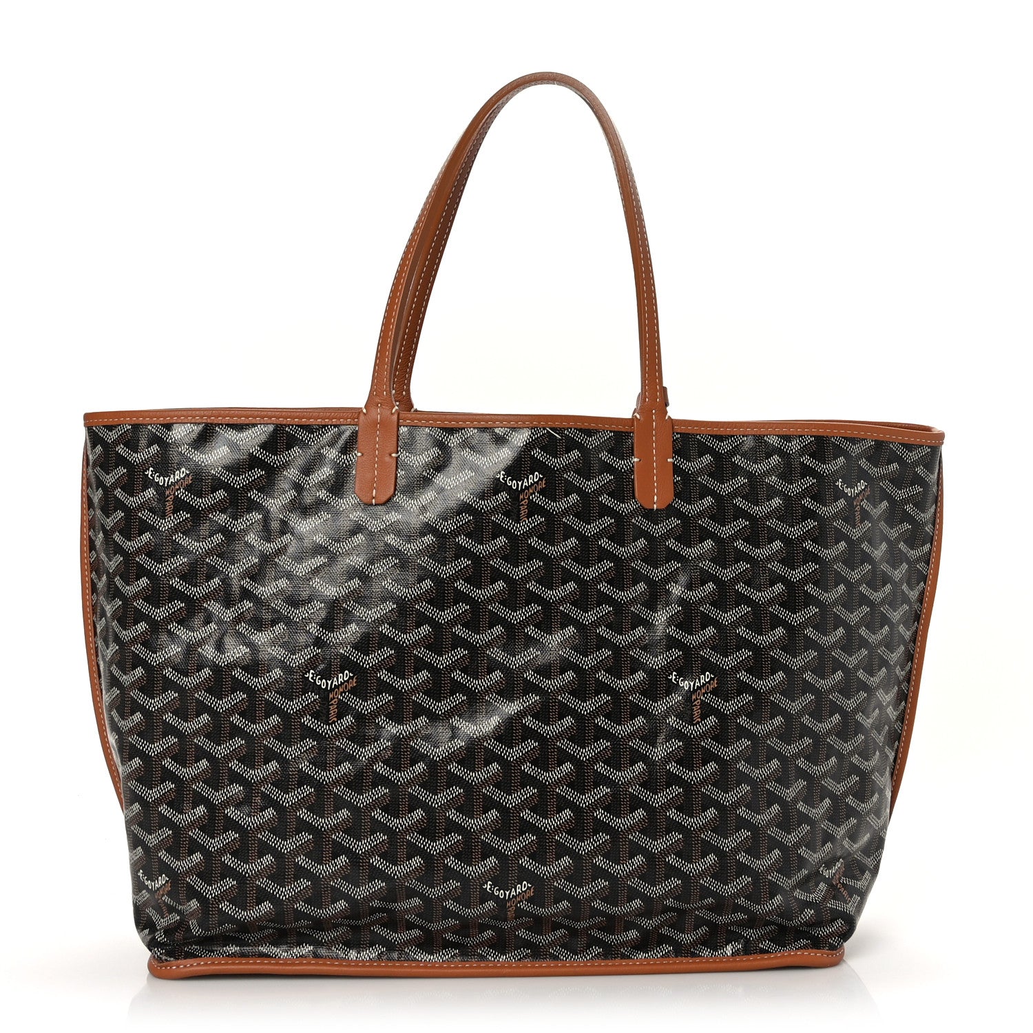 Goyard Goyardine Reversible Anjou PM Black Gold 1 of 16