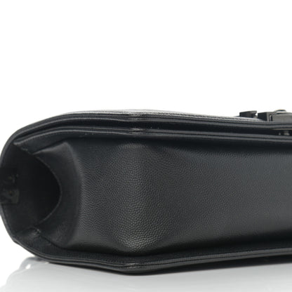 Chanel Caviar Quilted Medium Boy Flap So Black 9 of 14