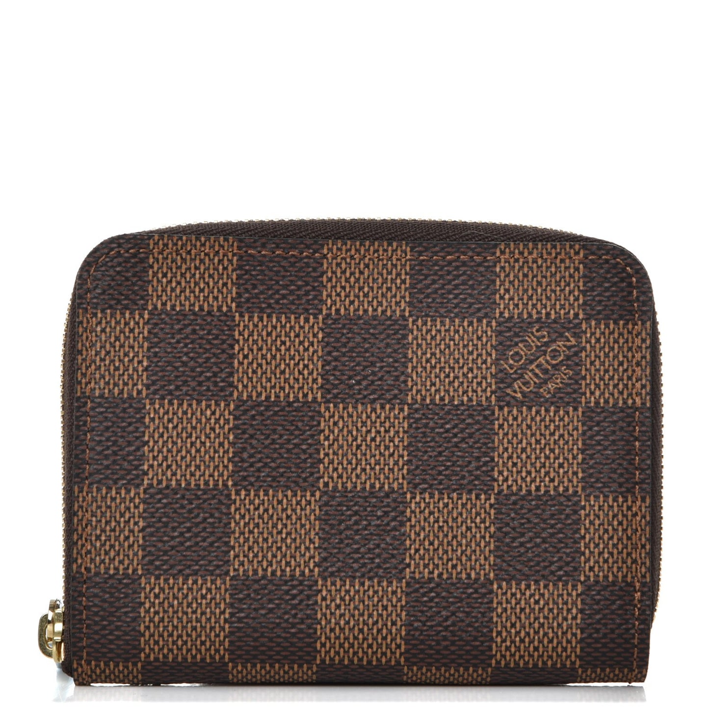 Damier Ebene Zippy Coin Purse