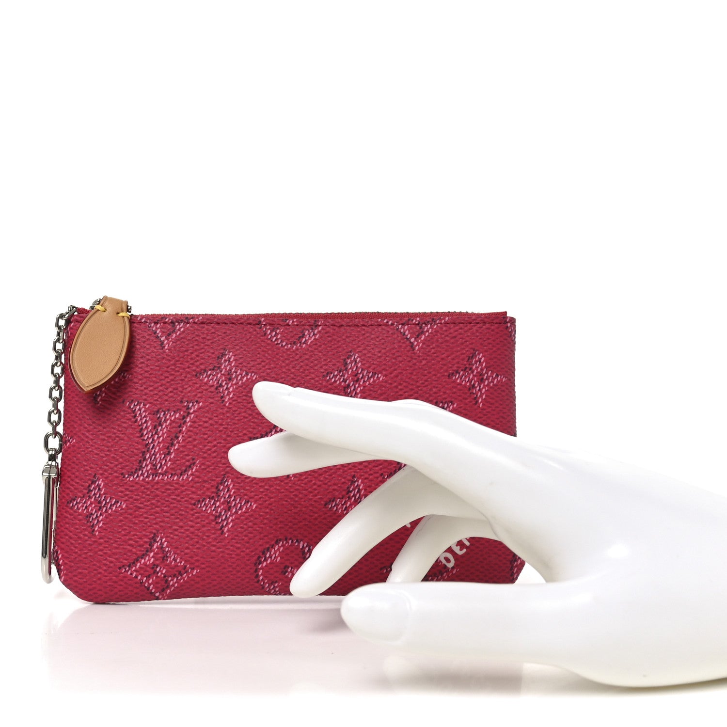 Louis Vuitton Monogram Heritage Key Pouch S Pondicherry Pink 2 of 7