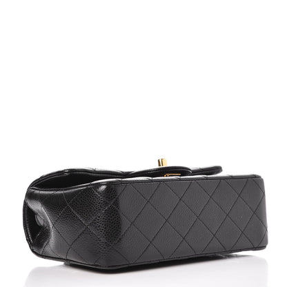 Chanel Caviar Quilted Mini Rectangular Flap Black 4 of 8