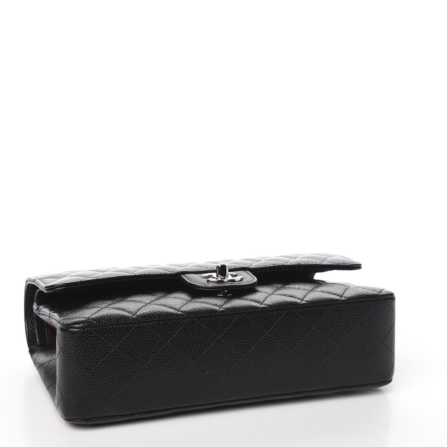 Chanel Caviar Quilted Medium Double Flap Black 3 of 10