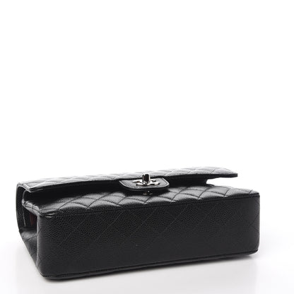 Chanel Caviar Quilted Medium Double Flap Black 3 of 10