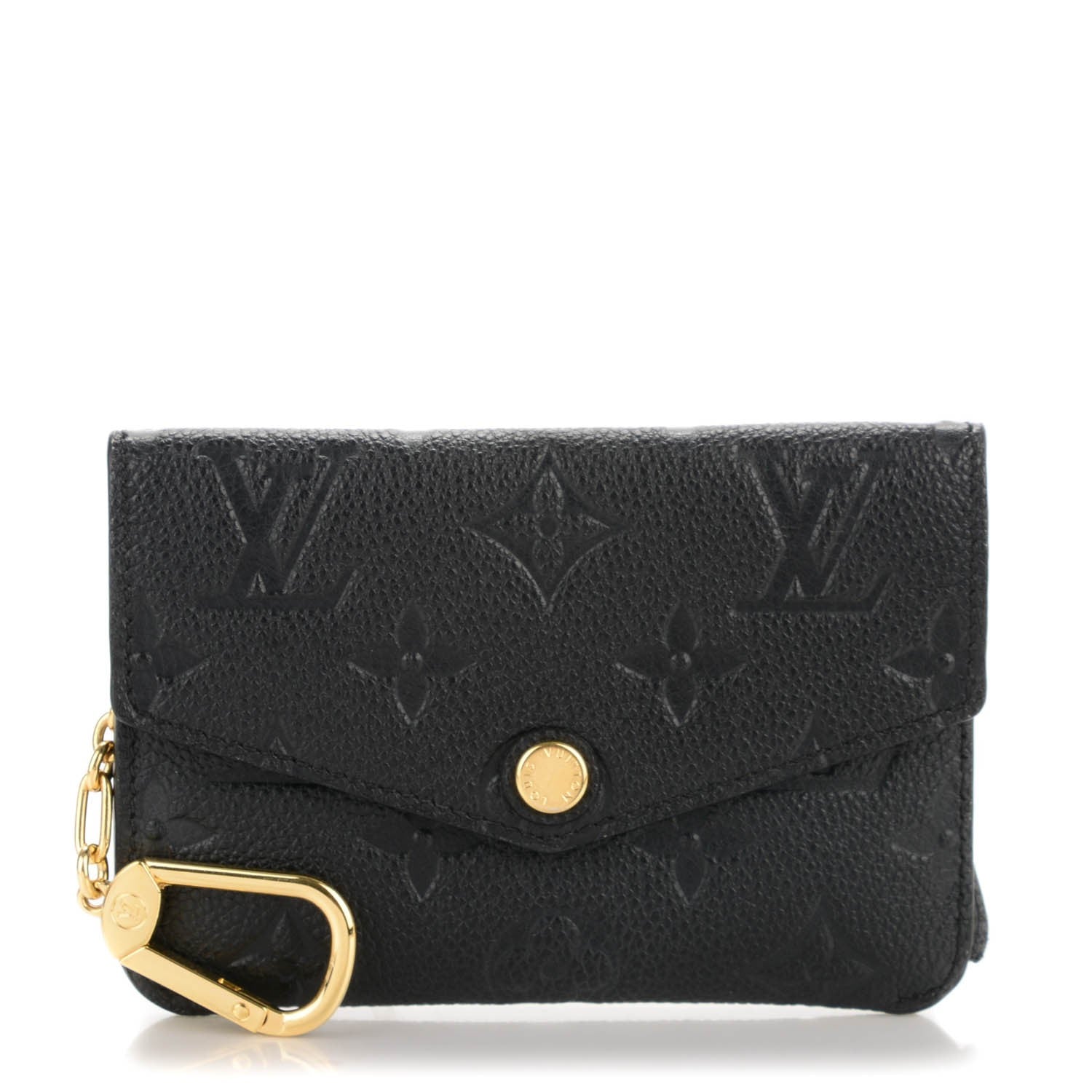 Louis Vuitton Empreinte Key Pouch Black 1 of 7