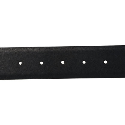 Valentino Garavani Glossy Calfskin VLogo Reversible 40mm Belt 95 38 Black Rouge Pur 4 of 5