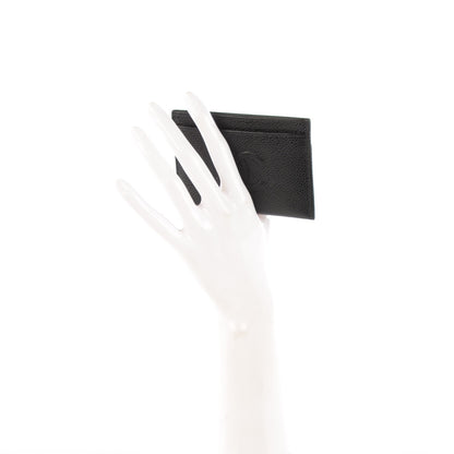 Chanel Caviar Timeless CC Card Holder Black 2 of 7